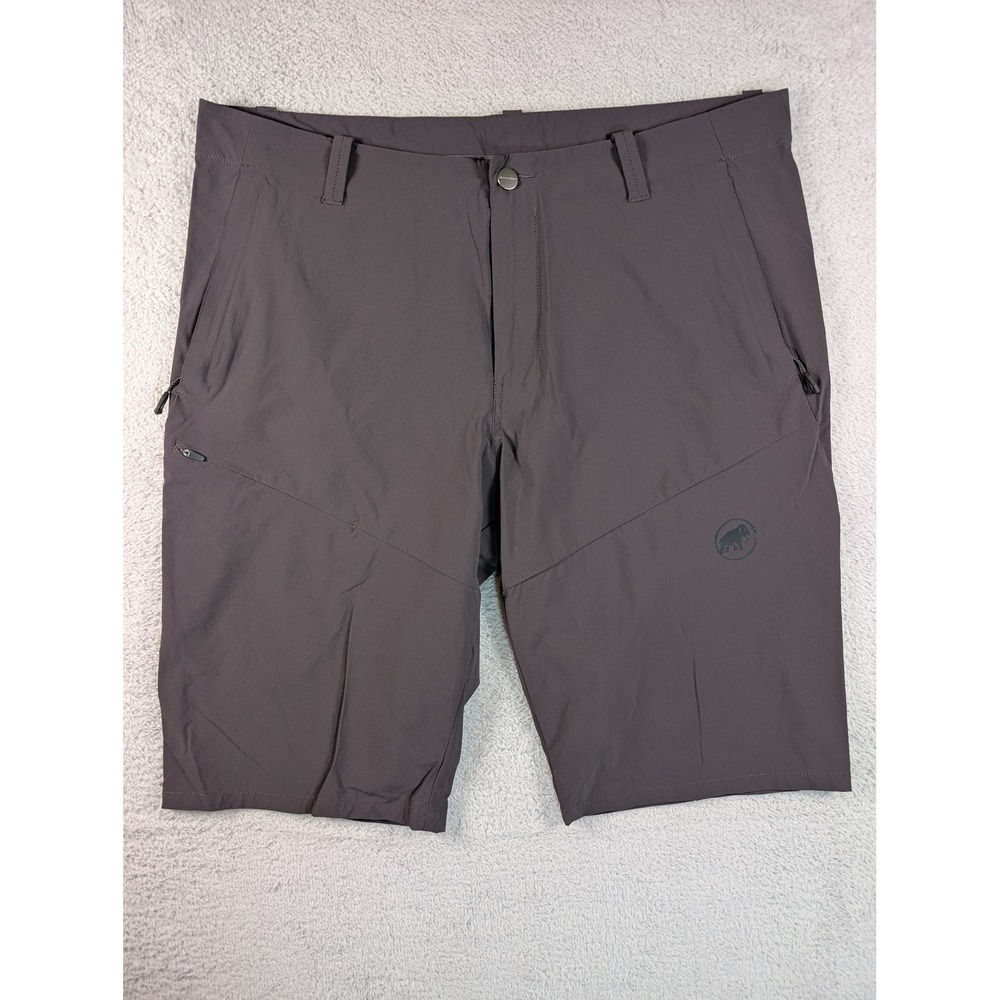 Mammut Runbold Shorts Mens 38 Dark Grey Hiking Trekking Outdoor 1023-00170